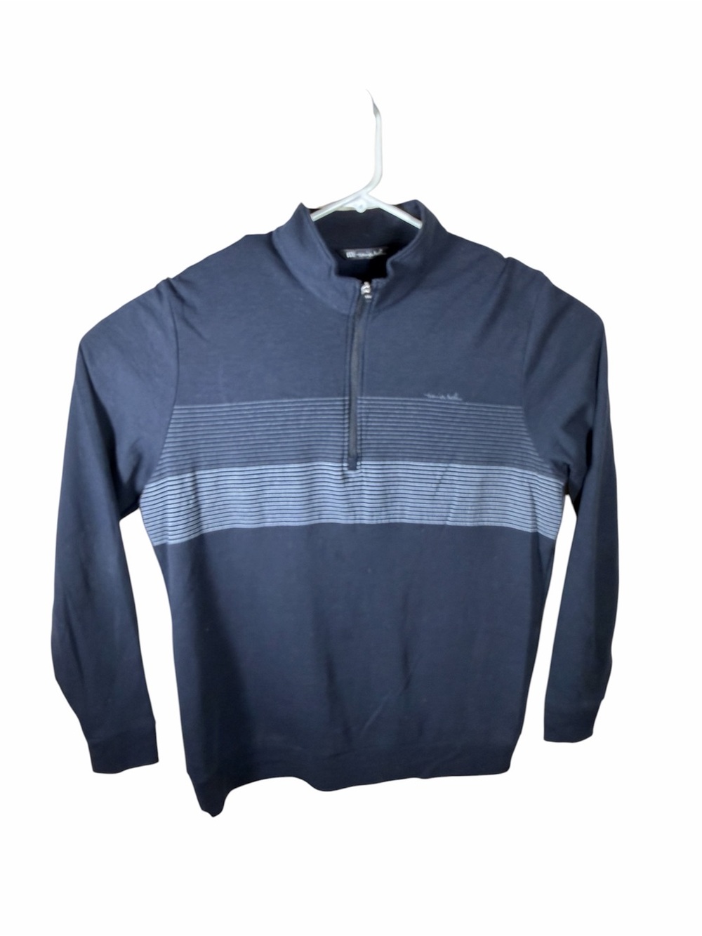 Travis Matthew Mens XL Gray 1/4 Zip Cotton Pullover